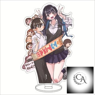 Mô hình Standee Anime Stand Boku no Kokoro no Yabai Yatsu Yamada Anna Acrylic Phụ kiện trang trí để bàn góc học tập