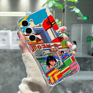 Ốp Điện Thoại Mềm Trong Suốt Nhiều Màu Sắc Cho Samsung S23 FE S24 S10 S20 S22 S21 FE Note 9 10 Plus 20 Ultra 5G