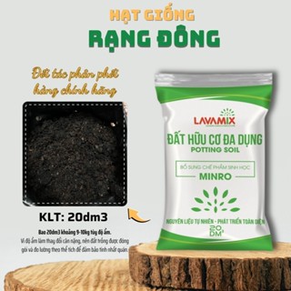 Đất Trồng Cây Lavamix- Đất hữu cơ đa dụng trồng rau củ quả