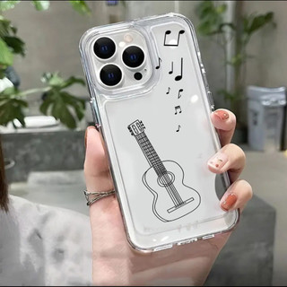 Ốp Điện Thoại Trong Suốt In Hình Nốt Nhạc Cho Iphone 15 14 13 12 11 Pro Max Note Xs 6 7 8 Plus Ip11 Ip15 Ip14 Pro Max 11