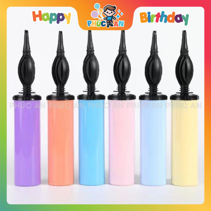 Bơm bóng cầm tay 28cm, bơm bóng cầm tay chuyên dụng (sỉ thùng)