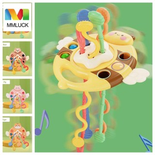 Đồ chơi MMULCK dây kéo hình con ong phát triển trí tuệ an toàn cho bé sơ sinh mọc răng