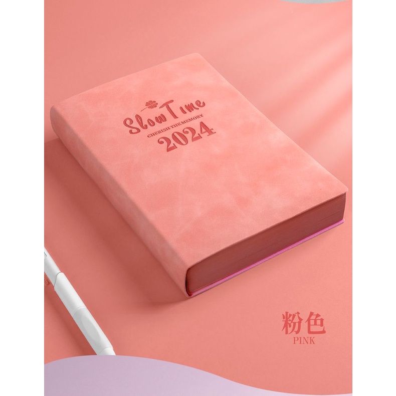 Sổ Kế Hoạch 2024 tháng Giêng 400 Trang Dày Dặn 32k a5 25 Ngày