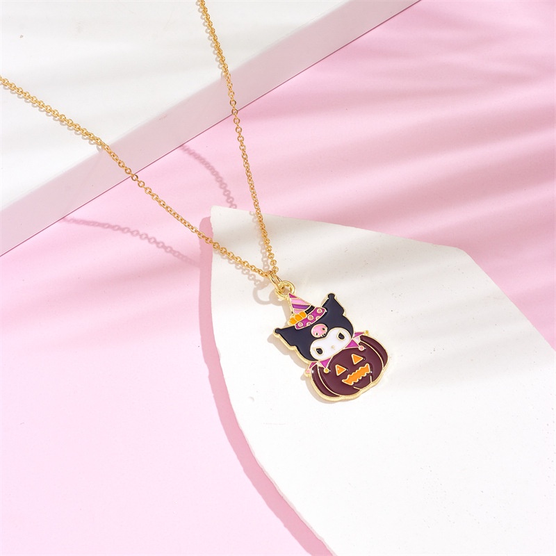 Vòng cổ Mạ Vàng Mặt Hình Bí Ngô sanrio Hoạt Hình