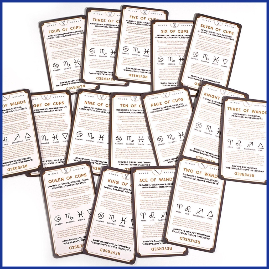 Bộ Thẻ Bài tarot Luyện Tập Trí Não