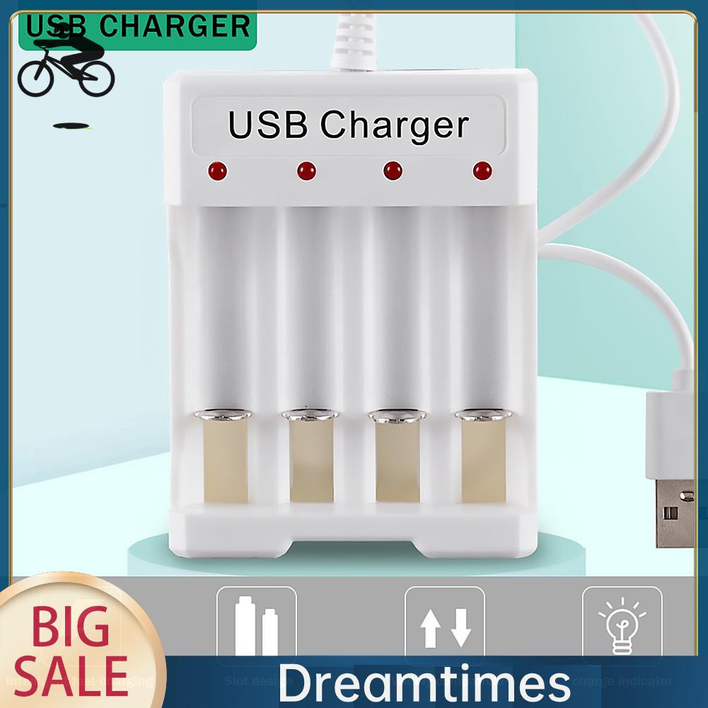 Đế Sạc Pin Thông Minh 4 Ngăn usb 1.vn