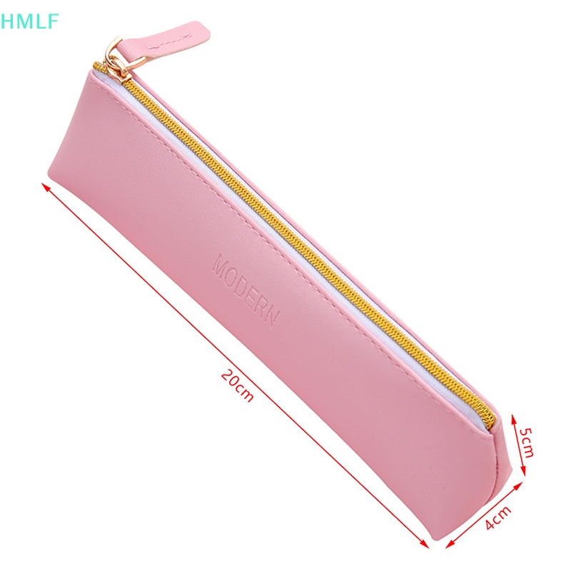 Hm Túi Đựng Bút Bằng Da pu Nhỏ Nhắn Dễ Thương Dành Cho Học Sinh