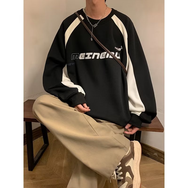 Myers Áo khoác áo hoodie sweater nỉ siêu rẻ phù hợp nam nữ rộng thoải mái 2023 NEW  Korean Style Cái mới Phong cách Unique C90AMFW 36Z230909