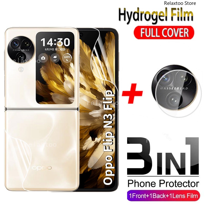 Kính Cường Lực 3 Trong 1 Bảo Vệ Ống Kính Máy Ảnh Sau Cho oppo find n3 n2 flip n3flip findn3 flip n2flip findn3flip 5g