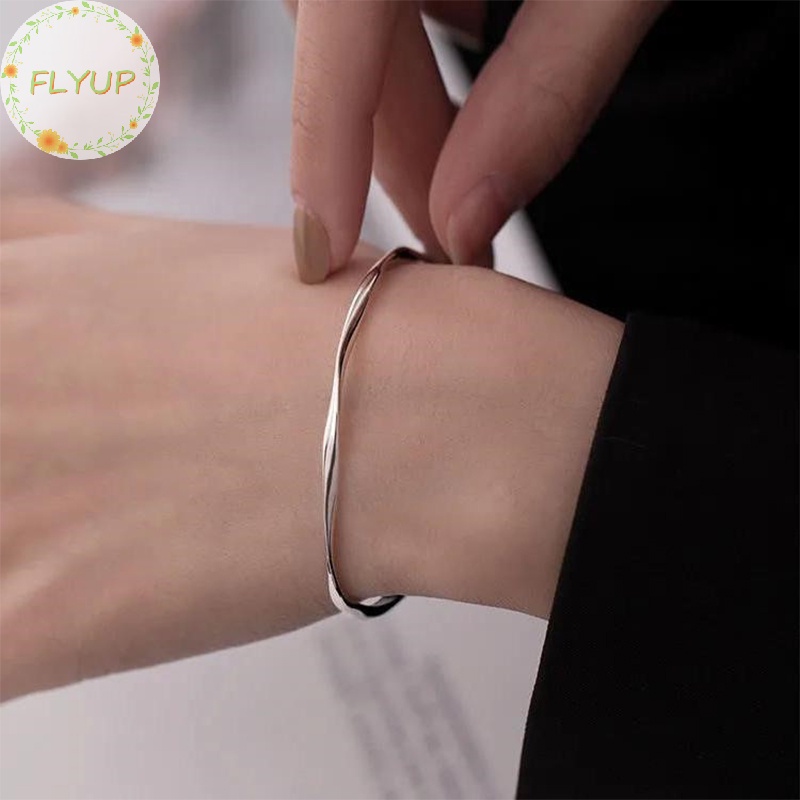 Flyup Vòng Đeo Tay Nhẫn mobius ins Nhẹ niche Thiết Kế Trang Sức Quà Tặng vn
