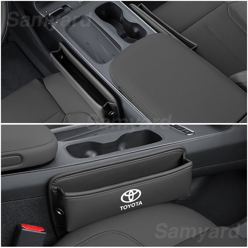 Hộp Đựng Đồ Gắn Khe Hở Ghế Ngồi Xe Hơi toyota corolla cross hilux yaris agya wigo Eoos rav4 vios wish altis camry