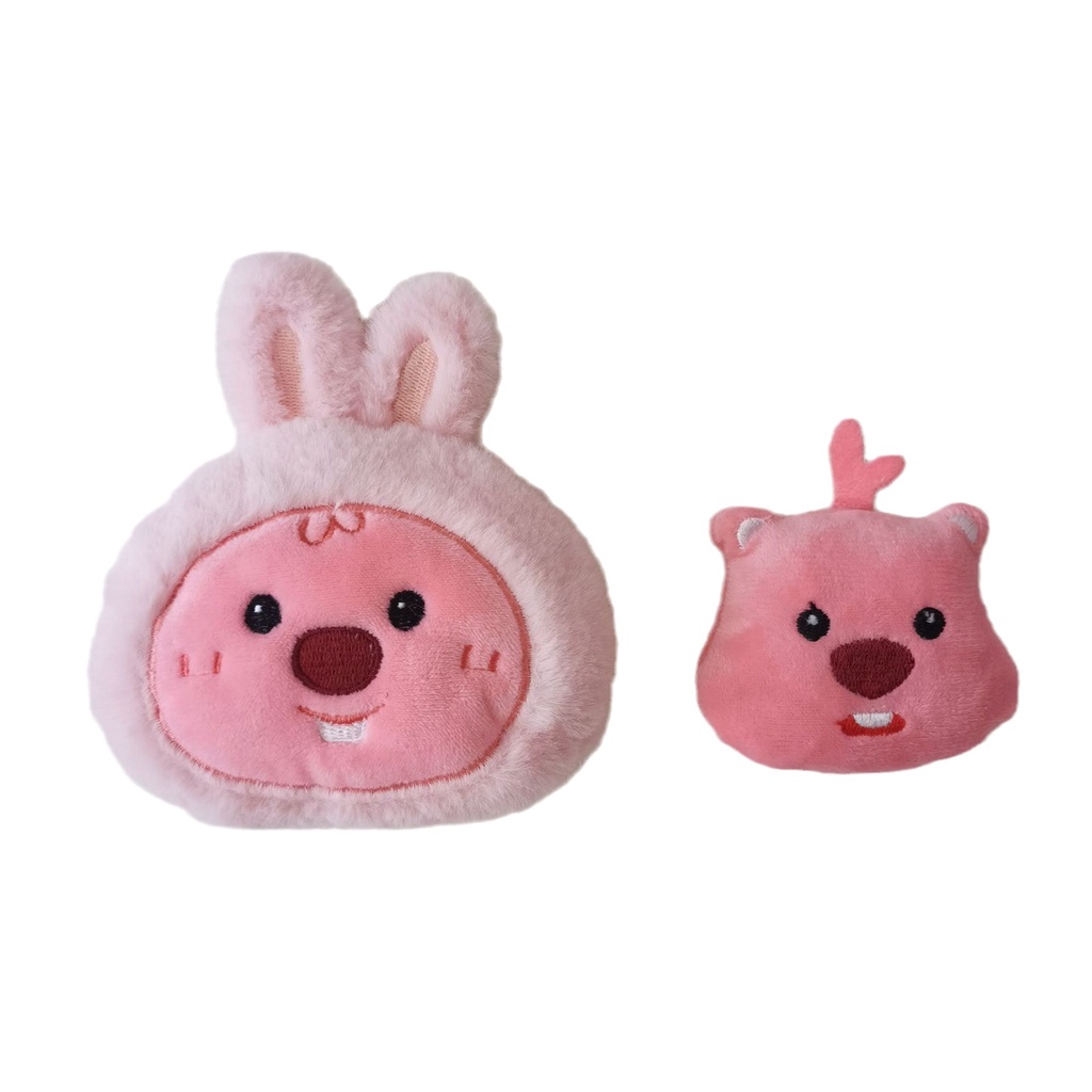 Dễ Thương Phụ Kiện Cài Tóc Hình Tai Thỏ Bông Đáng Yêu