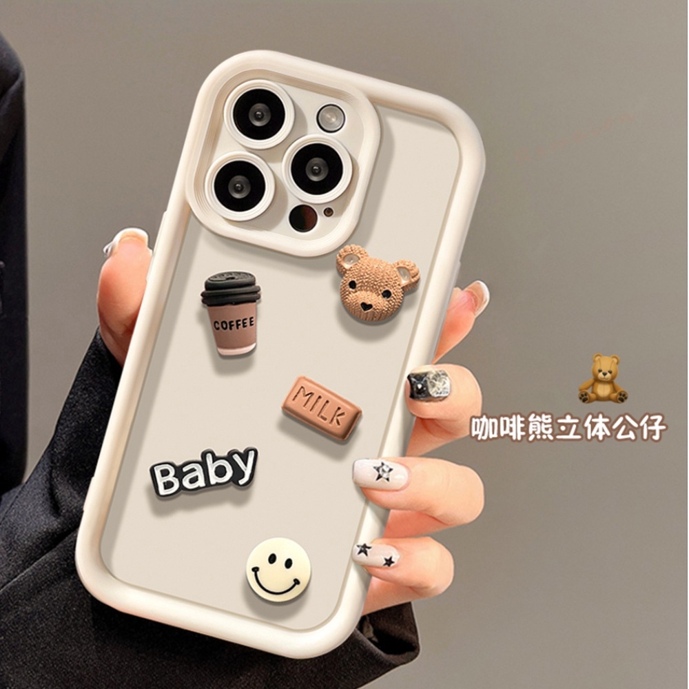 Ôp Điện Thoại Silicon Dẻo Hình Gấu 3d Cho iphone 11 12 13 14 15 pro max plus 11pro 13pro x xr xs max 7 8 plus se 2020 2022 Ốp