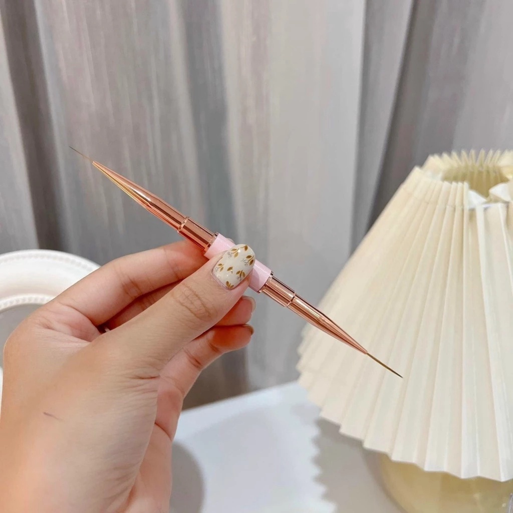 Cọ Vẽ Nét 2 Đầu 15mm, 20mm Cọ Nét Nail