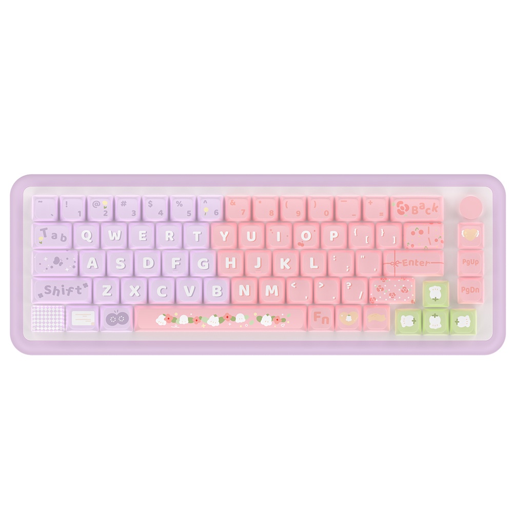 Lily of the valleykey  Keycaps Bàn Phím Cơ Học 138 / 158 Phím mda profile PBT Sublimation Keycaps
