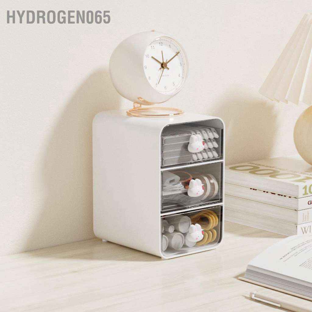 Hộp bảo quản mỹ phẩm Loại ngăn kéo đựng đồ trang điểm Giỏ để bàn cho ký túc xá sinh viên tại nhà Hydrogen065