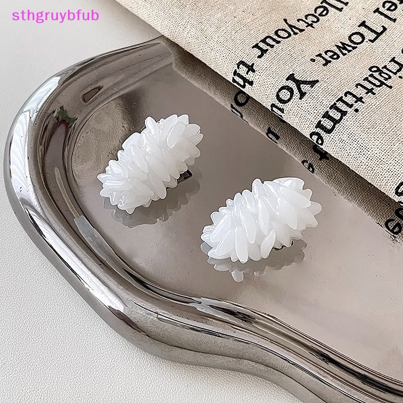 Sthb Kẹp Tóc Trang Trí Hình Thức Ăn Mô Phỏng Hạt Ngô / Cơm Nắm Dễ Thương Vui Nhộn Làm Quà Tặng Cho Bé Gái vn