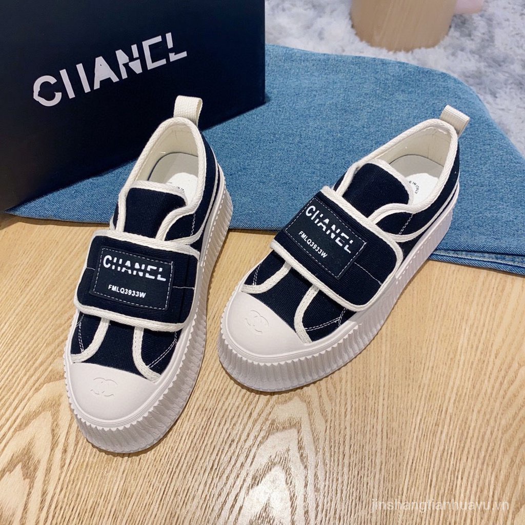 Giày Vải canvas Đế Dày Thoáng Khí Thời Trang 2023 Cho Nữ