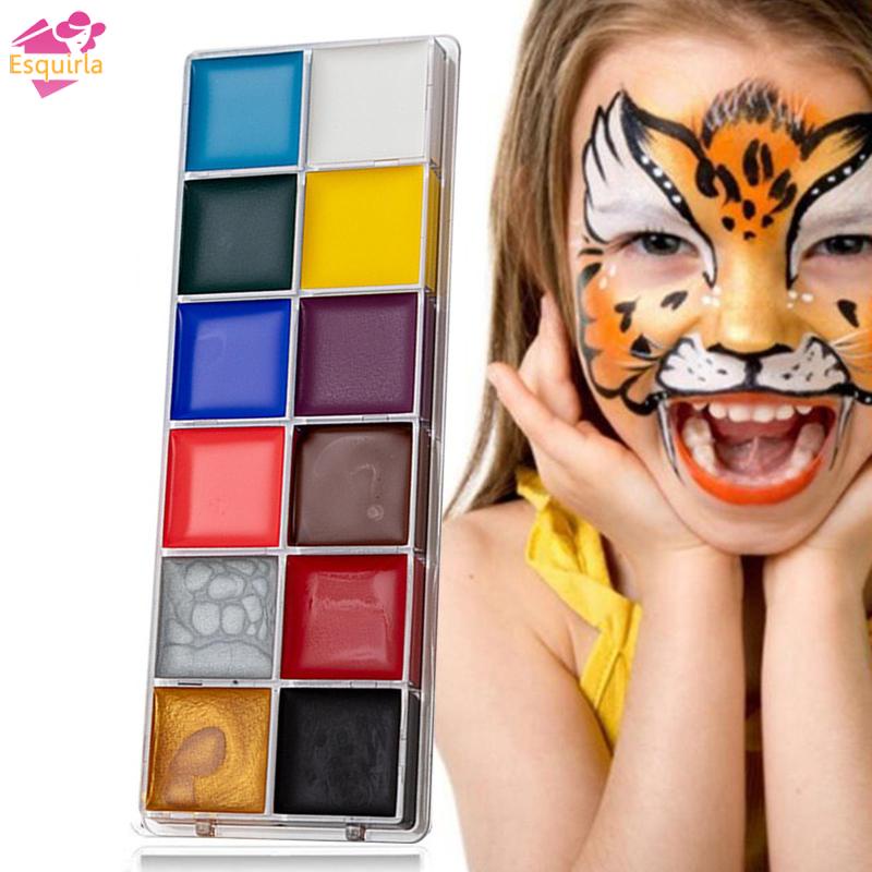 Esquirla Bảng Màu Vẽ Cơ Thể Hóa Trang halloween