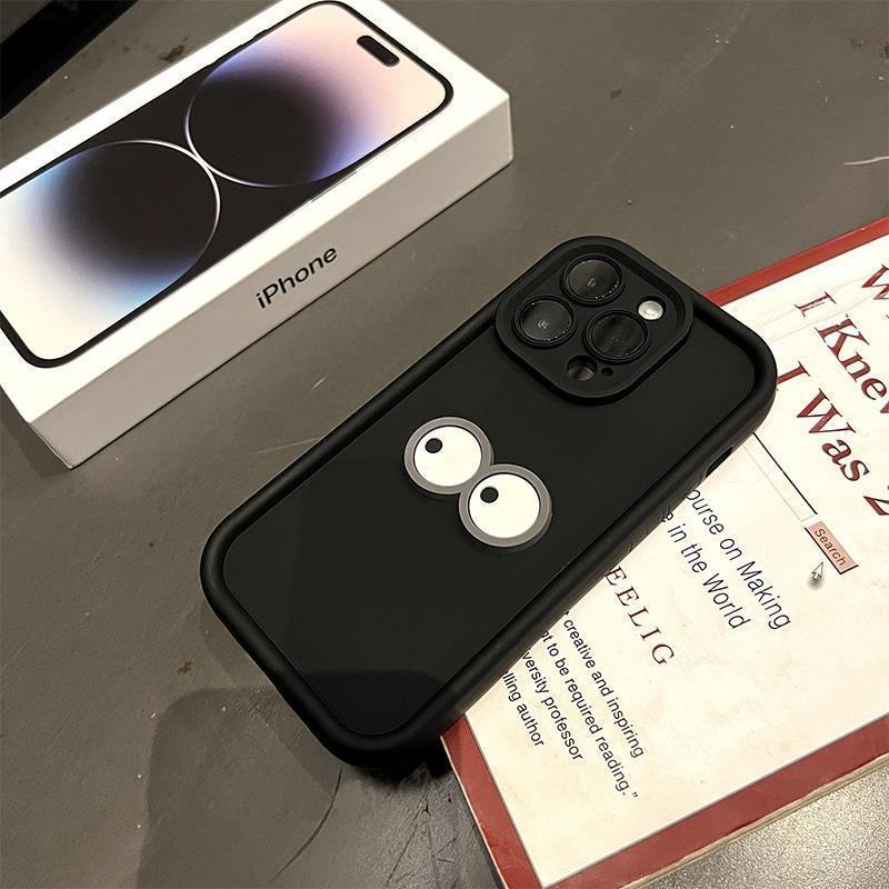 Phù Hợp Ốp Điện Thoại Họa Tiết Đôi Mắt Cho iphone 11 12 pro max x xr xs max se 7 plus 8 plus 13 pro max 14 pro max