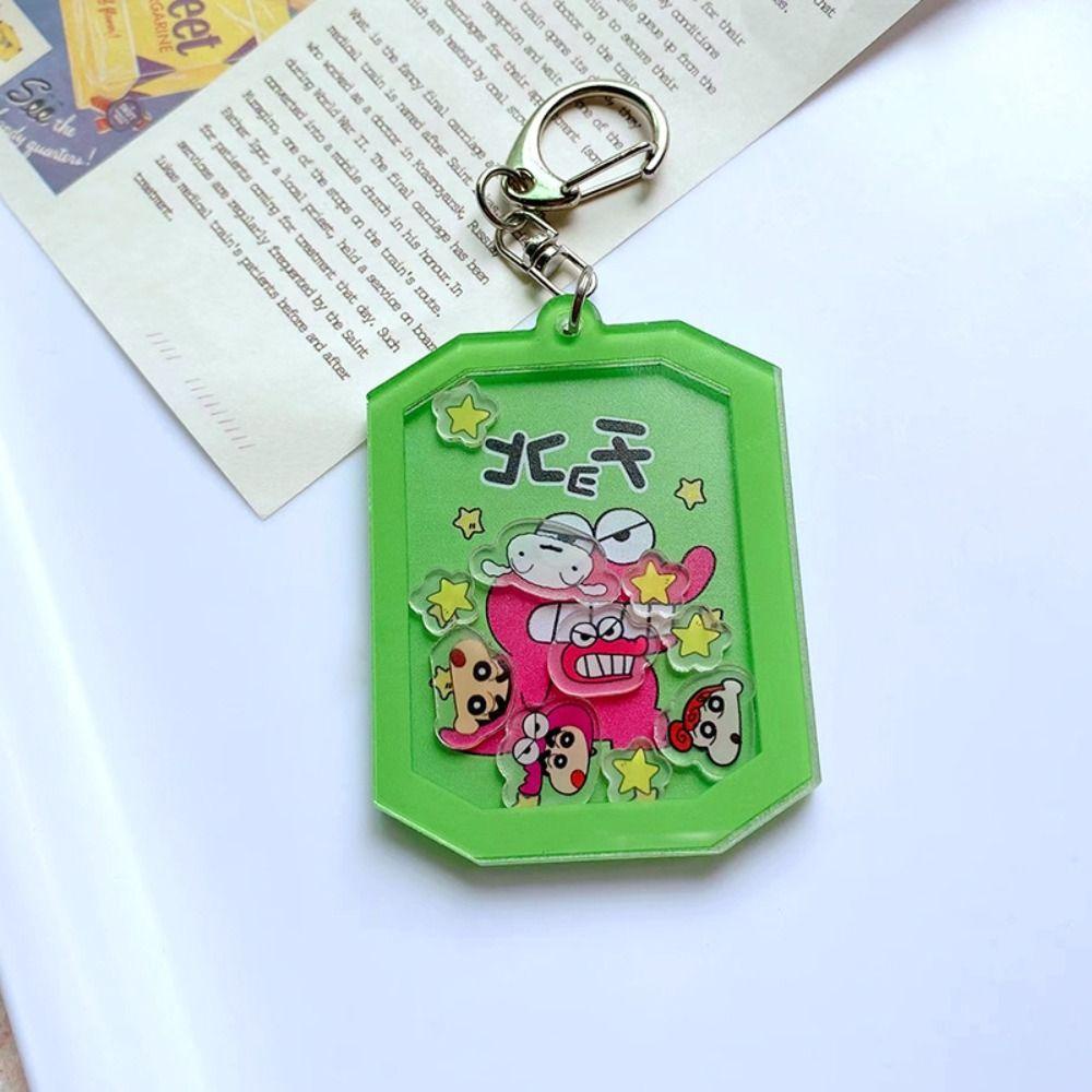 Bliss nohara shiro Móc Chìa Khóa mini Bằng acrylic Hình Cậu Bé Bút Chì shin-chan Nhiều Màu Phong Cách Hàn Quốc Dễ Thương Làm Quà Tặng Cho Trẻ Em
