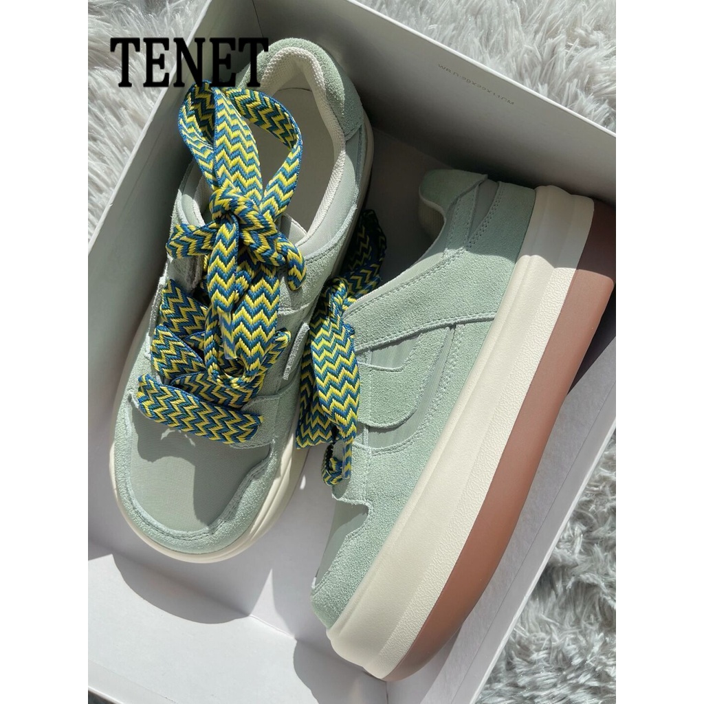 TENET  thể thao nữ giày giày thể thao nữ đáy dày  Chống trơn trượt Đàn hồi Lịch sự Thoáng khí FYD2390RJU37Z230915