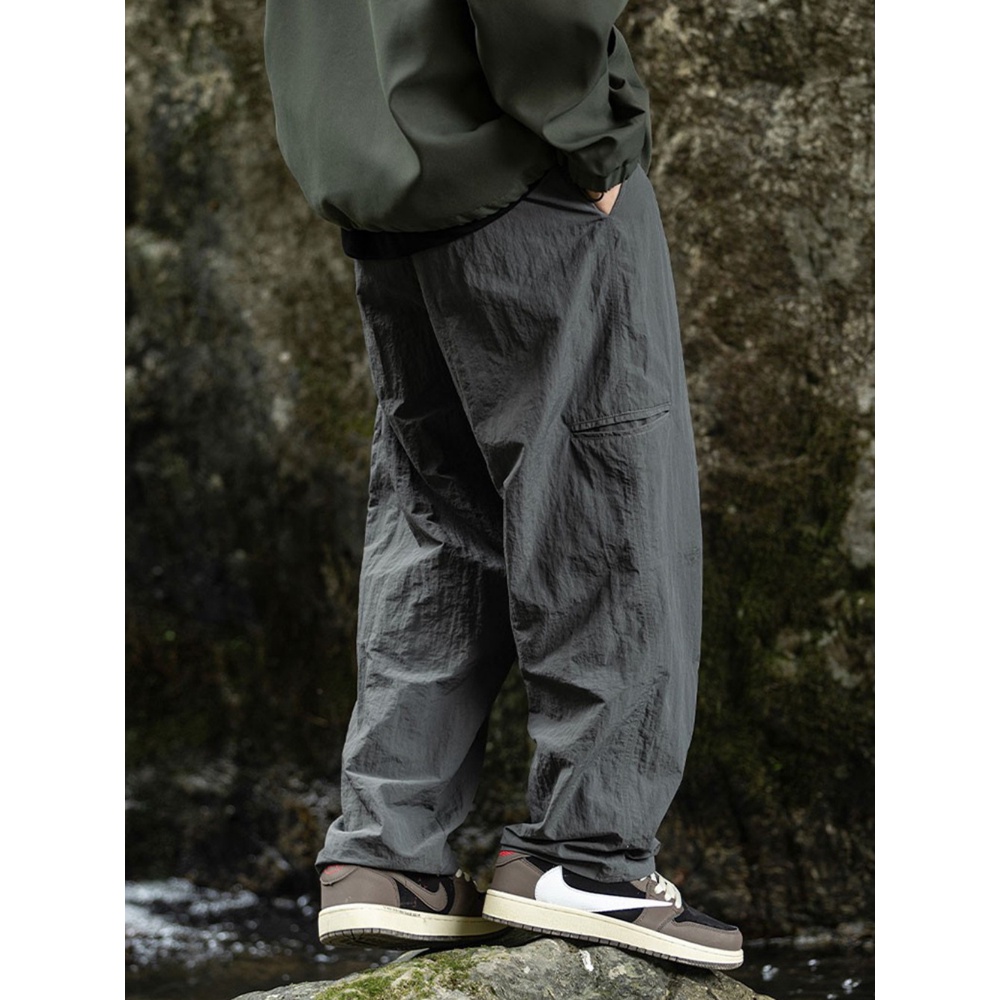 Quần Dài Leo Núi Thoáng Khí Mau Khô Có Túi Bên Hông Dành Cho Nam