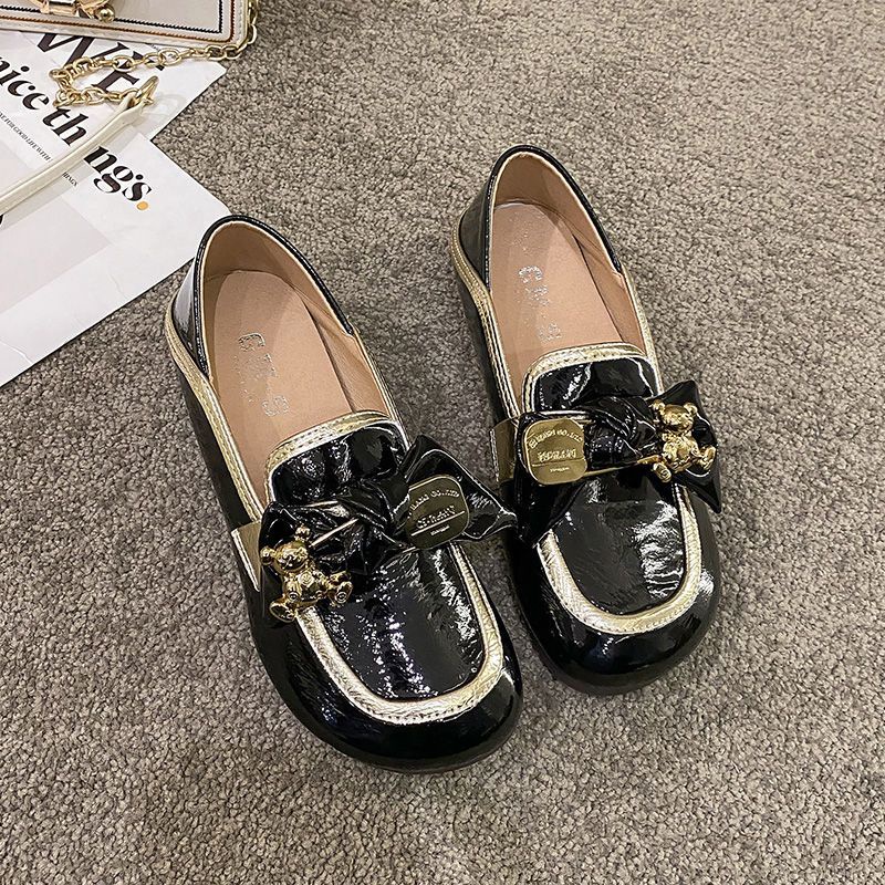 Jh Hàng Có Sẵn Giày Lười Da Thật Mềm Mại Thoải Mái Thời Trang Xuân Thu Cho Phụ Nữ Mang Thai