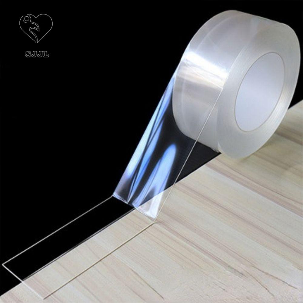 SJJL Cuộn Băng Keo nano Dày 0.3mm Trong Suốt Chống Nước Chống Nấm Mốc Cho Bồn Rửa Nhà Bếp