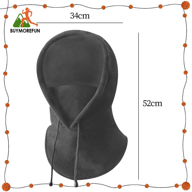 Khăn Trùm Đầu Che Phủ Toàn Diện Giữ Ấm Mùa Đông Khi Lái Xe Thể Thao Ngoài Trời