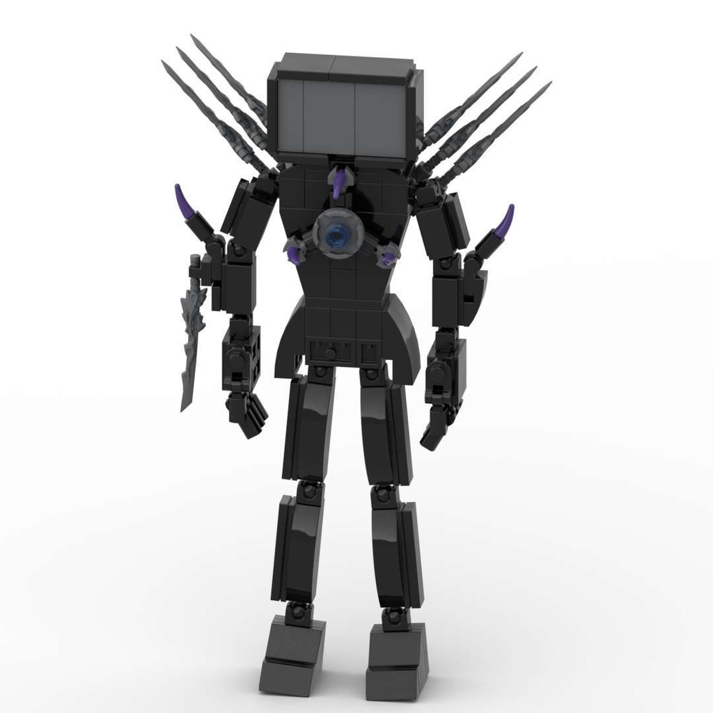 Ere1 Bộ Đồ Chơi Lắp Ráp Mô Hình Toiletkidi Nâng Cấp titan tv man Cho Bé