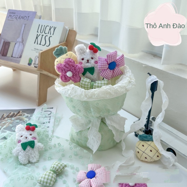 🔥HOT🔥Bó Hoa Đồ Chơi Búp Bê Hoạt Hình Dễ Thương Xinh Xắn