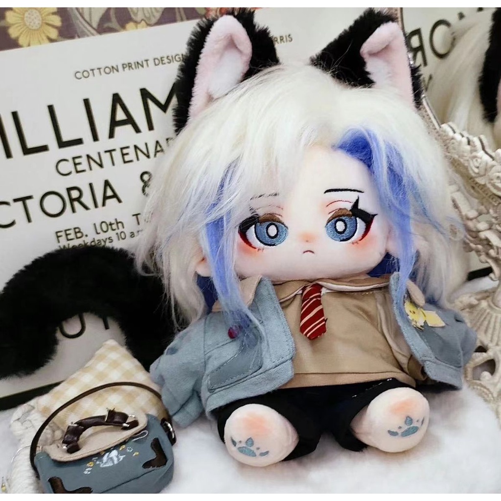 Búp Bê Nhồi Bông cotton 20cm Hình Hoa Hồng king / king / Chéo Màu Xanh Dương Hóa Trang Nhân Vật anime one piece