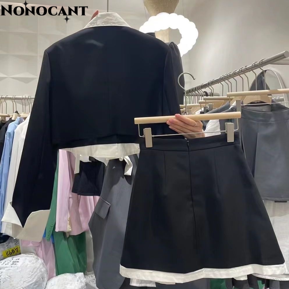Nonocant áo khoác nữ blazer áo blazer nữ  Popular Chất lượng cao fashionable Phong cách WCS2392XW638Z230921