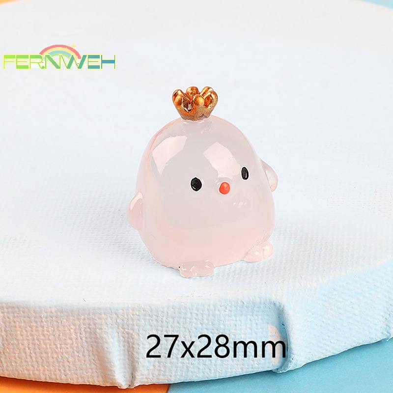 1 Vương Miện Gà Dạ Quang Trang Trí Phong Cảnh diy Sáng Tạo