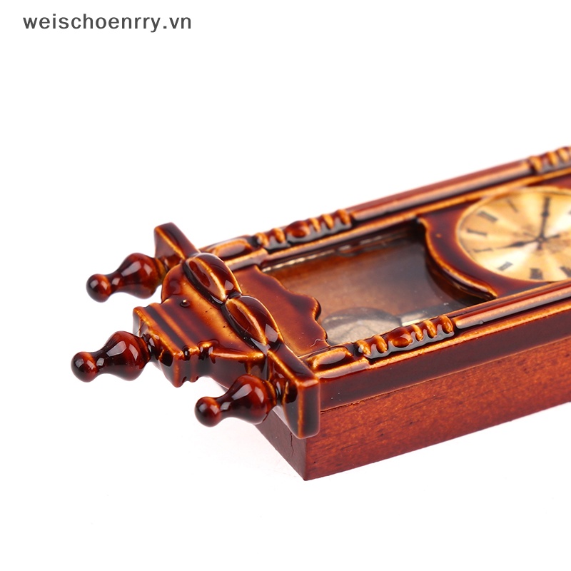 Ww Đồng Hồ Treo Tường Mini Tỉ Lệ 1: 12 Trang Trí Nhà Búp Bê vn
