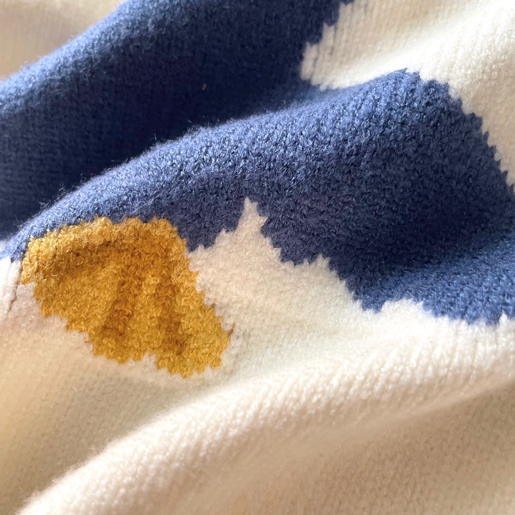 Áo sweater Dệt Kim Không Tay Họa Tiết Hoạt Hình Thời Trang Mùa Đông Cho Bé