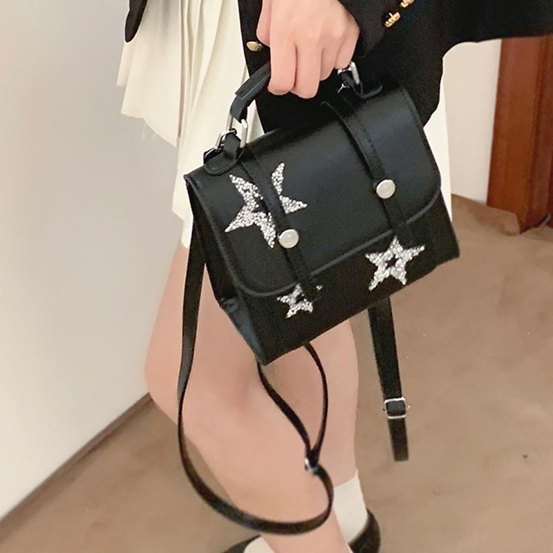 Ba Lô Học Sinh Màu Bạc Họa Tiết Ngôi Sao Lấp Lánh