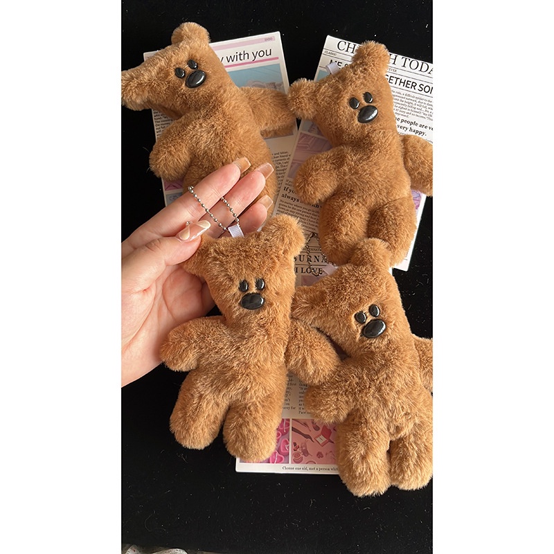 Móc Khóa Gấu Bông teddy Dễ Thương