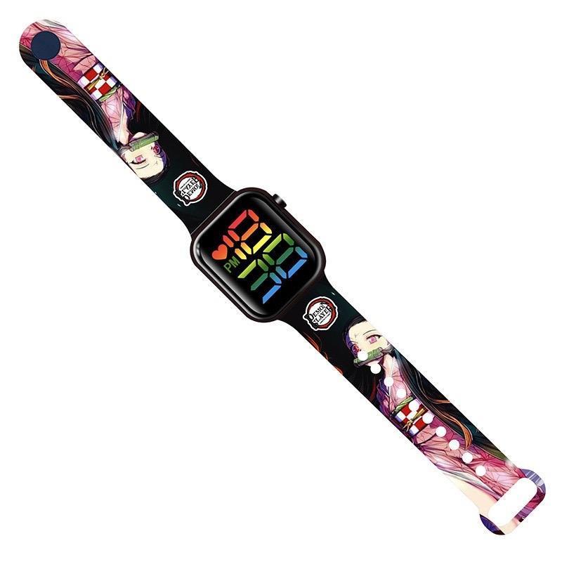 Đồng hồ led cho bé phim hoạt hình siêu nhân kỹ thuật số