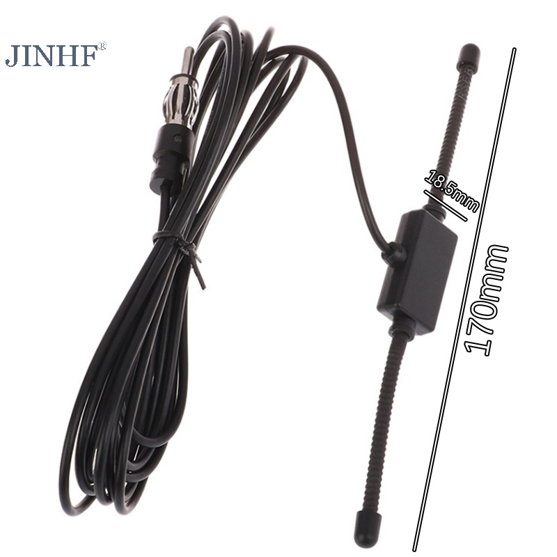 Jinhf 1 Ăng Ten Khuếch Đại Tín Hiệu fm radio am Cho Xe Hơi / Tàu Thuyền