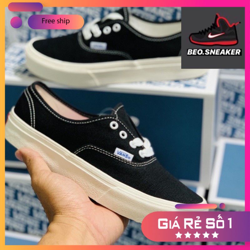 Giày vans classic Đen, Trắng hàng 1:1 chất lượng ( full box + freeship )