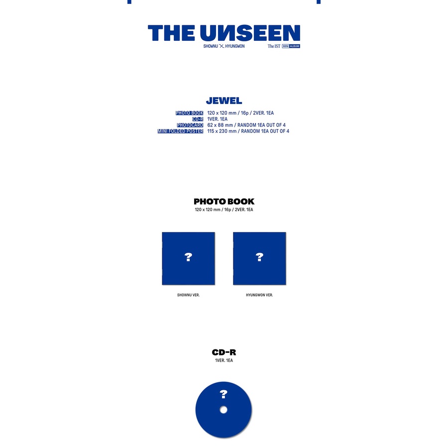 SHOWNU X HYUNGWON  - 1st mini album