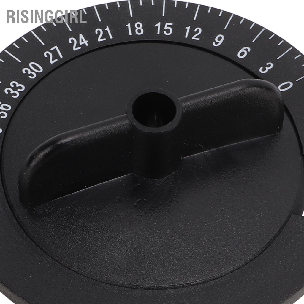 RisingGirl Vợt Cầu Lông Căng Thẳng Hiệu Chỉnh Nhựa Dây Mét Máy Công Cụ Đen