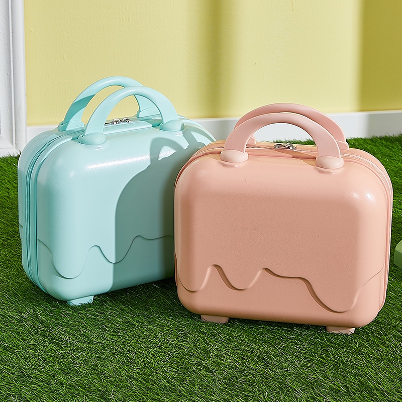 SHIHUI Vali mini SHIHUI 4 inch Hình Cây Kem Dễ Thương Cho Bé Gái