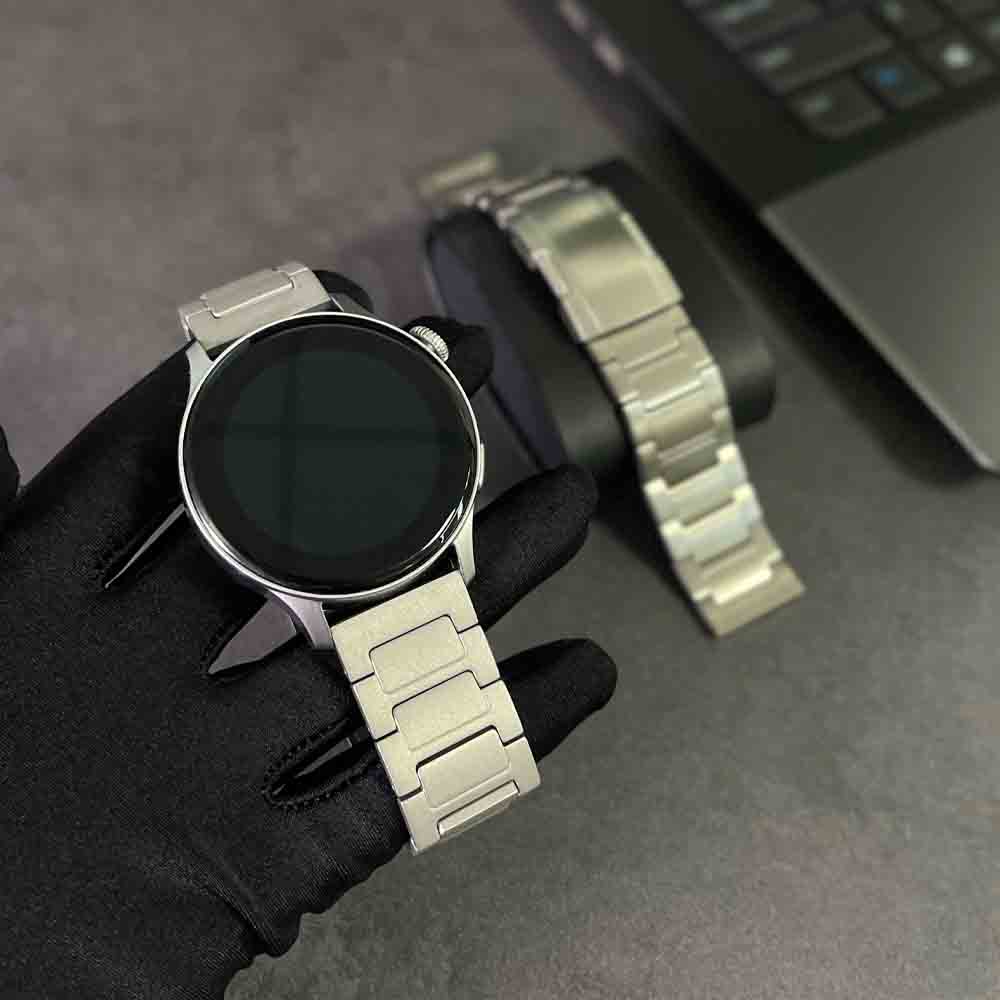 Dây Đeo Đồng Hồ Bằng Titan Sang Trọng 22mm Cho huawei watch4 / 4pro gt2 / 3pro 46mm