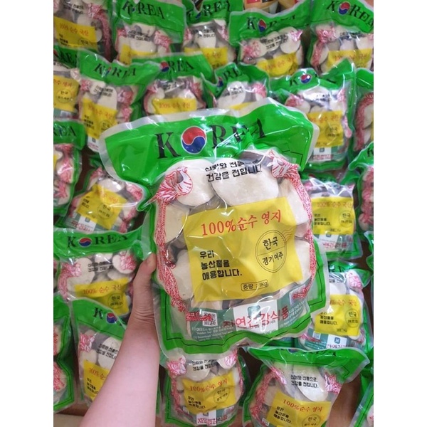 Nấm linh chi Kana Nongsan chính hãng Hàn Quốc_túi 1kg