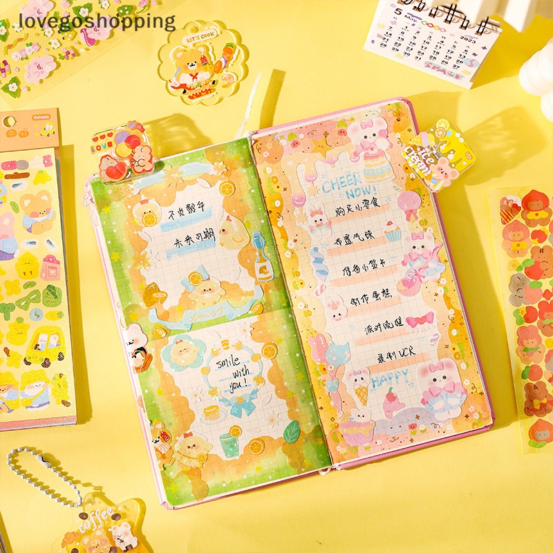 Bộ 10 Tấm sticker Hình Thực Vật Phong Cách Hàn Quốc Dùng Để Trang Trí Sổ Tay