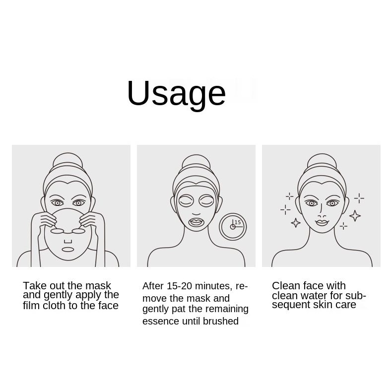 Bioaqua Mặt Nạ oligopeptide Dưỡng Ẩm Làm Sáng Da Khô 25g