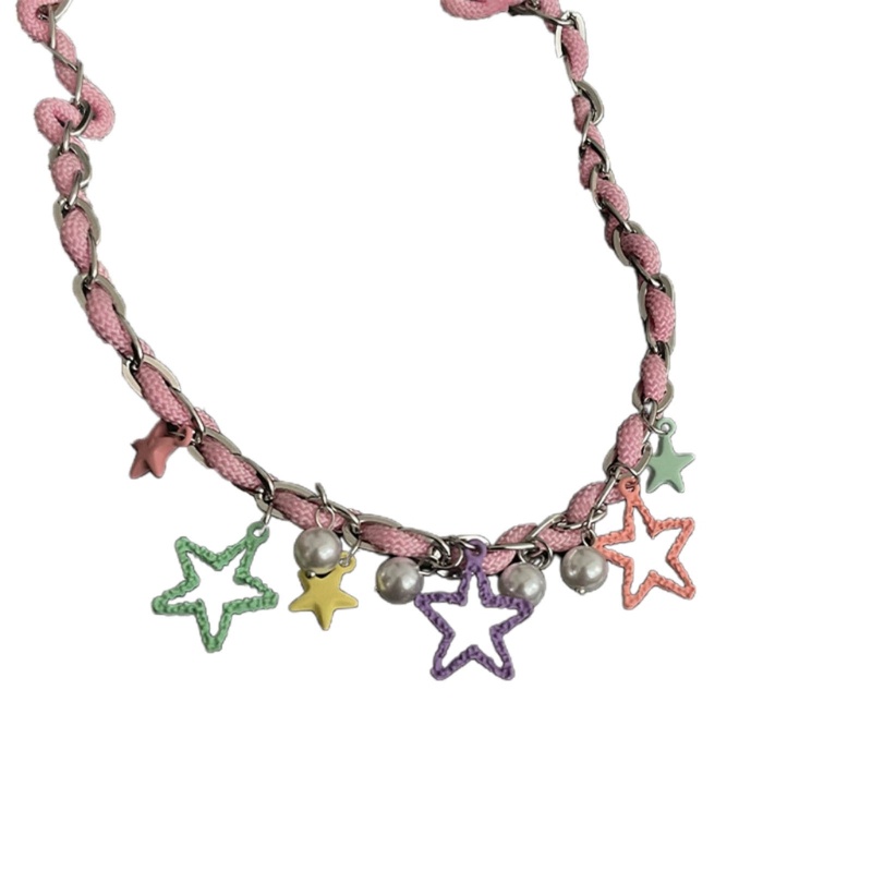 Vòng Cổ choker Mặt Ngôi Sao omg Thời Trang Đi Biển Mùa Hè harajuku